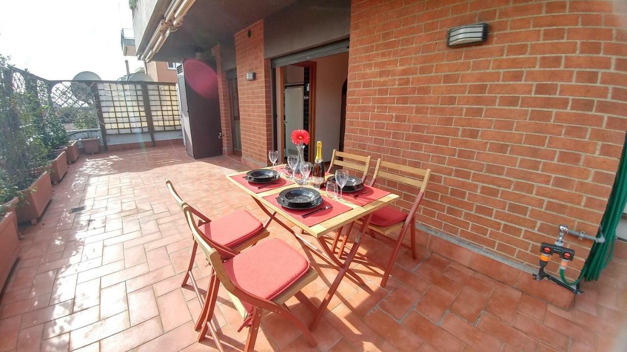 Terrace22 - Delizioso Attico Ben Collegato Apartment Roma Ngoại thất bức ảnh
